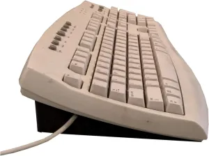 Dr. Handy's Keyboard Wedge - Computer keyboard's Best Ergonomic Angle, charcoal grey, D17v