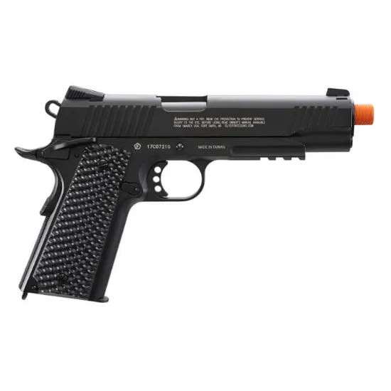 Elite Force 1911 TAC Co2 GBB Airsoft Pistol - Black