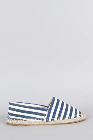 Espadrille Striped Comprehensive assistance Breckelle Price-cut Flat