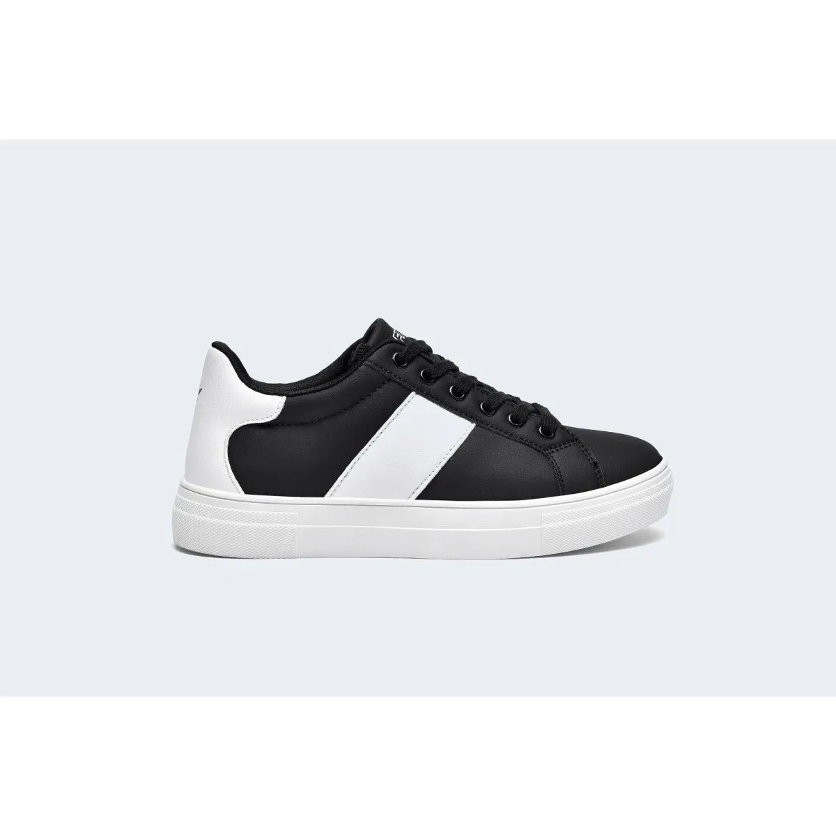 Finily Holly Womens Lace-up Casual Trainer - Black
