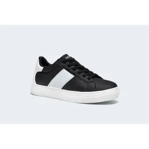 Finily Holly Womens Lace-up Casual Trainer - Black