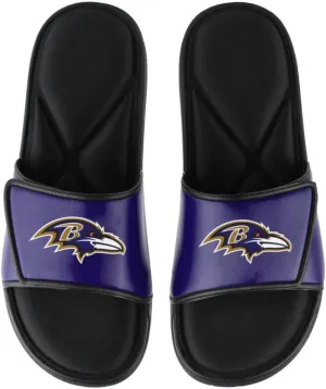 FOCO Baltimore Ravens NFL Mens Foam Sport Slide - S