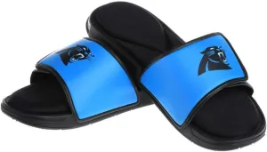 FOCO Carolina Panthers NFL Mens Foam Sport Slide - L