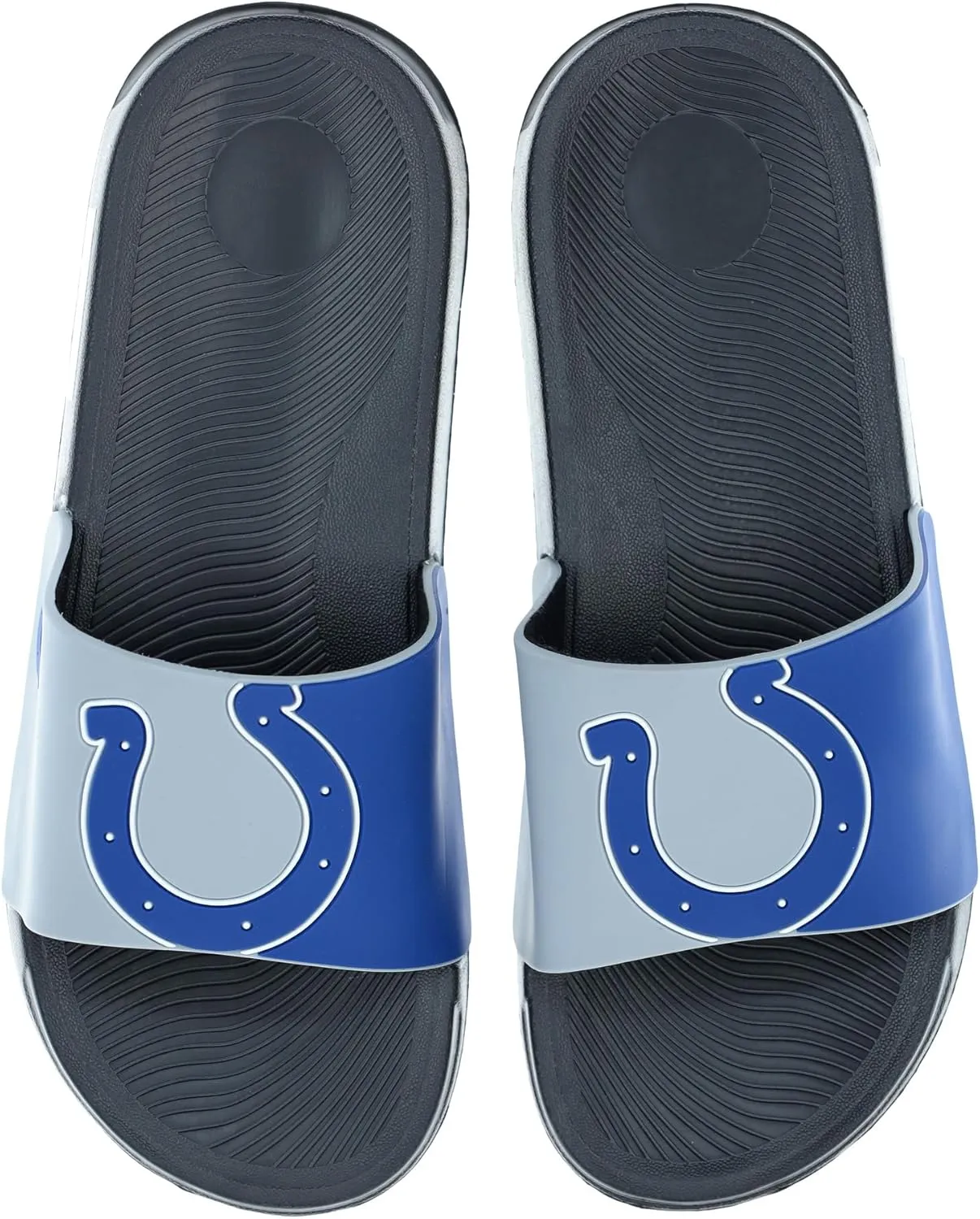 FOCO Men's NFL Big Logo Raised Slide