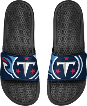 FOCO Men's NFL Team Logo Shower Sport Slide Flip Flop Sandals