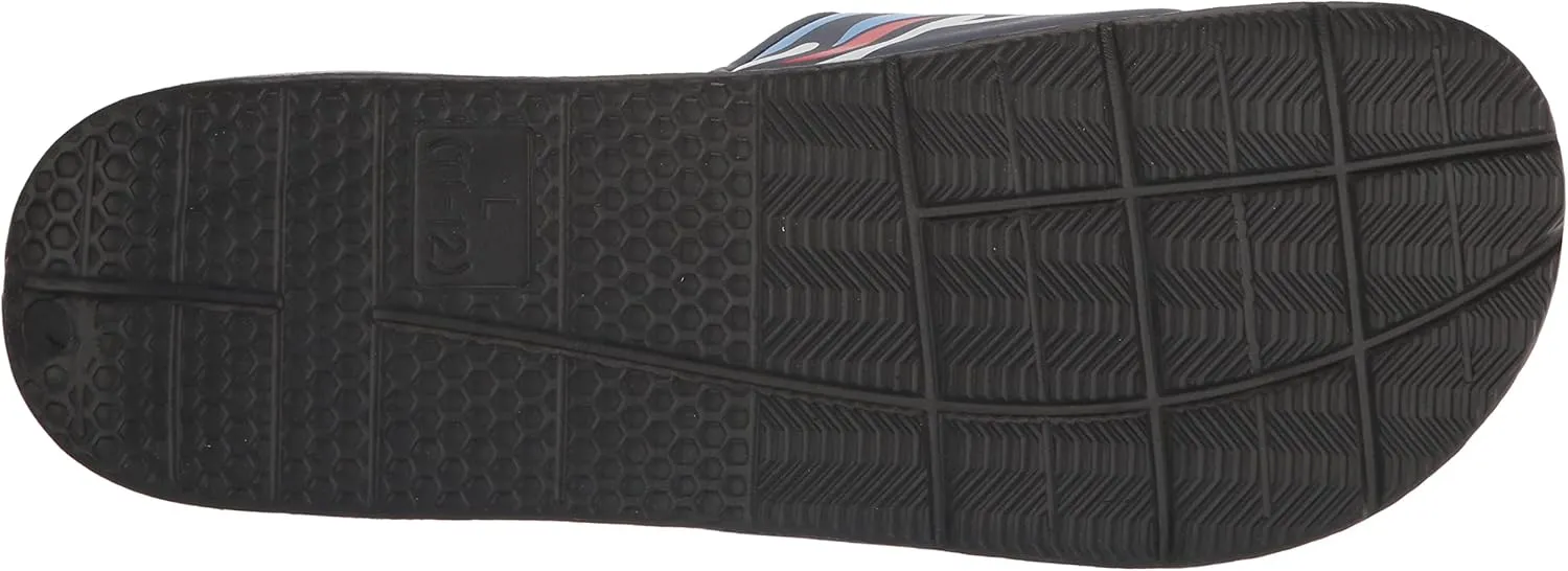 FOCO Men's NFL Team Logo Shower Sport Slide Flip Flop Sandals