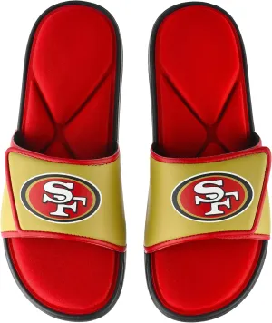 FOCO San Francisco 49ers NFL Mens Foam Sport Slide - L