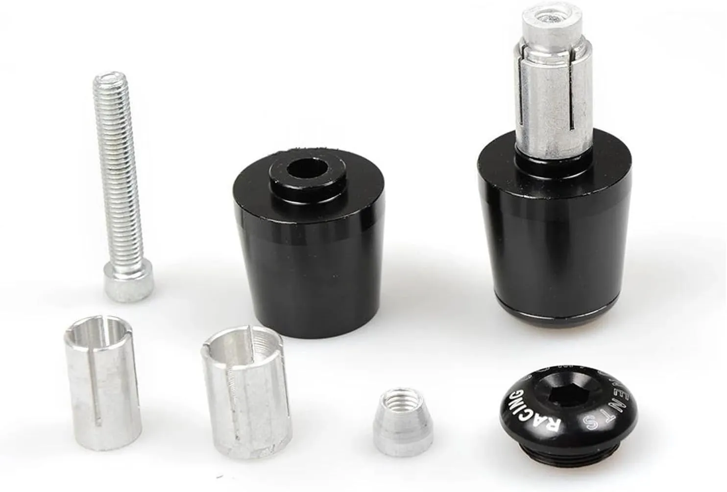 for H VTR1000 VTR1000F Firestorm 1997-2009 Motorcycle Handlebar Grip Ends Counterweight Handle Bar End Cap Slider