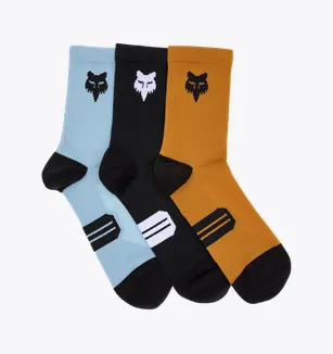 Fox Racing 6-inch Ranger Sock 3-Pack