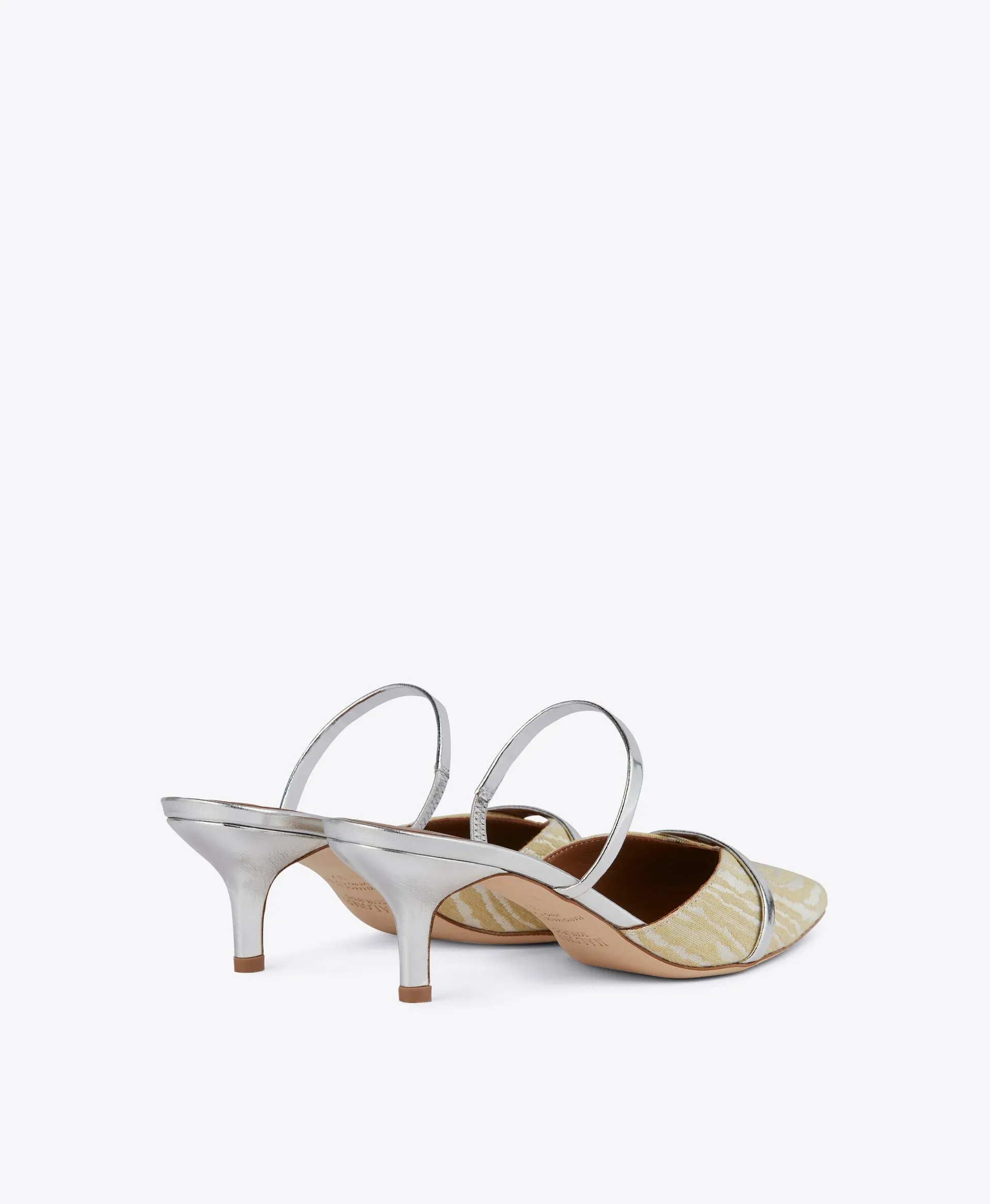 FRANKIE 45
Yellow Jacquard Kitten Heel