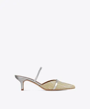 FRANKIE 45
Yellow Jacquard Kitten Heel