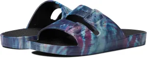 Freedom Moses Women's Moses Two Band Slides Cosmic Women's 9-10 M
