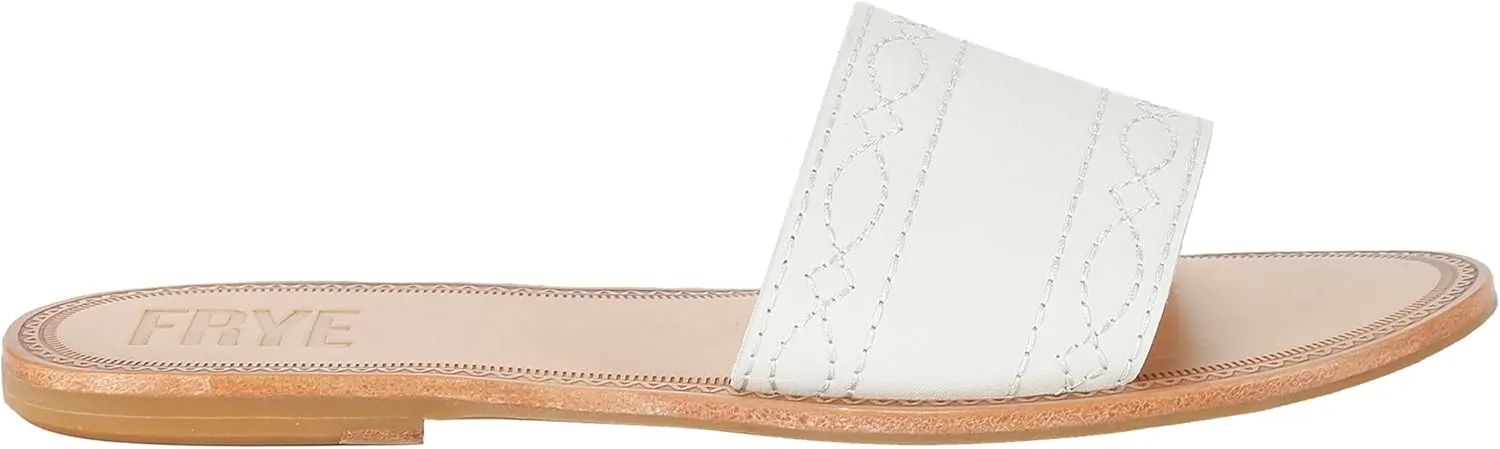 Frye Women's Ava Woodstock Slide Sandal
