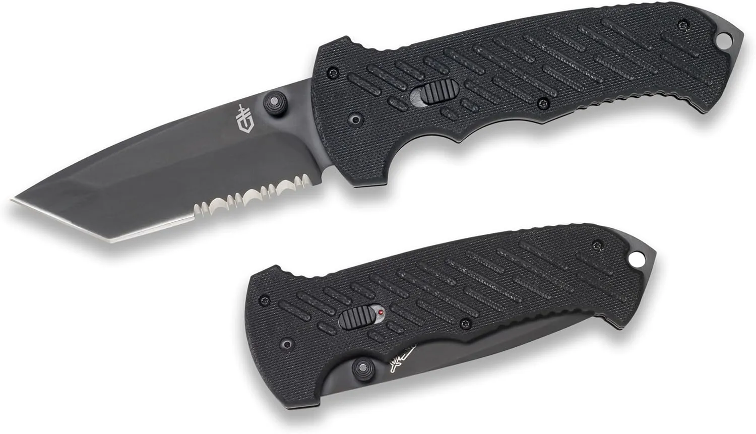 Gerber Gear 06 FAST Folding Pocket Knife, Tactical Tanto Pocket Knife with Serrated Edge for Camping and Survival