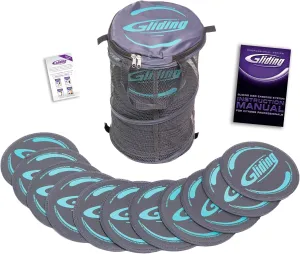 Gliding Discs Club Pack for Hardwood Floors (25 Grey)