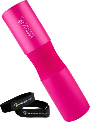 Gradient Fitness Barbell Pad - Hip Thrust & Squat Pad for Olympic & Standard Bars