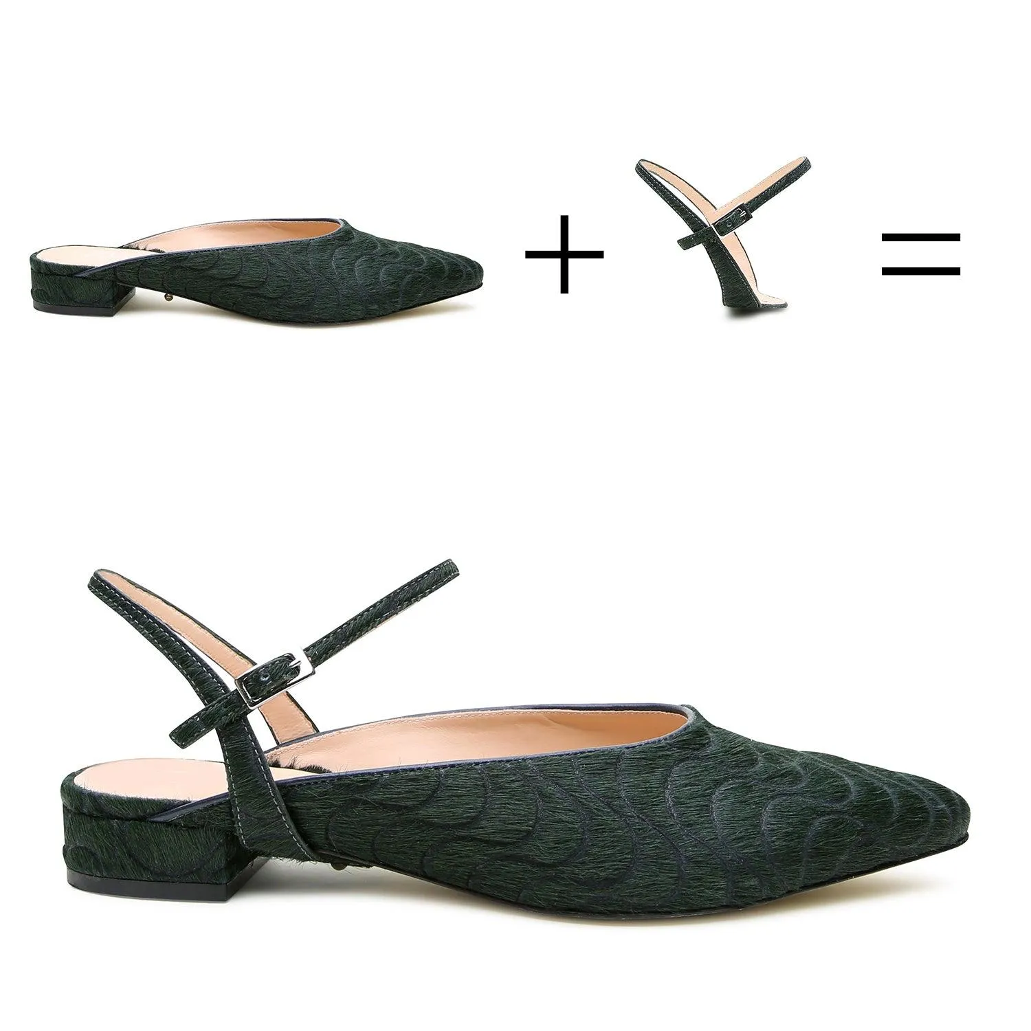 Groovy Green Point Slide   Amal Strap