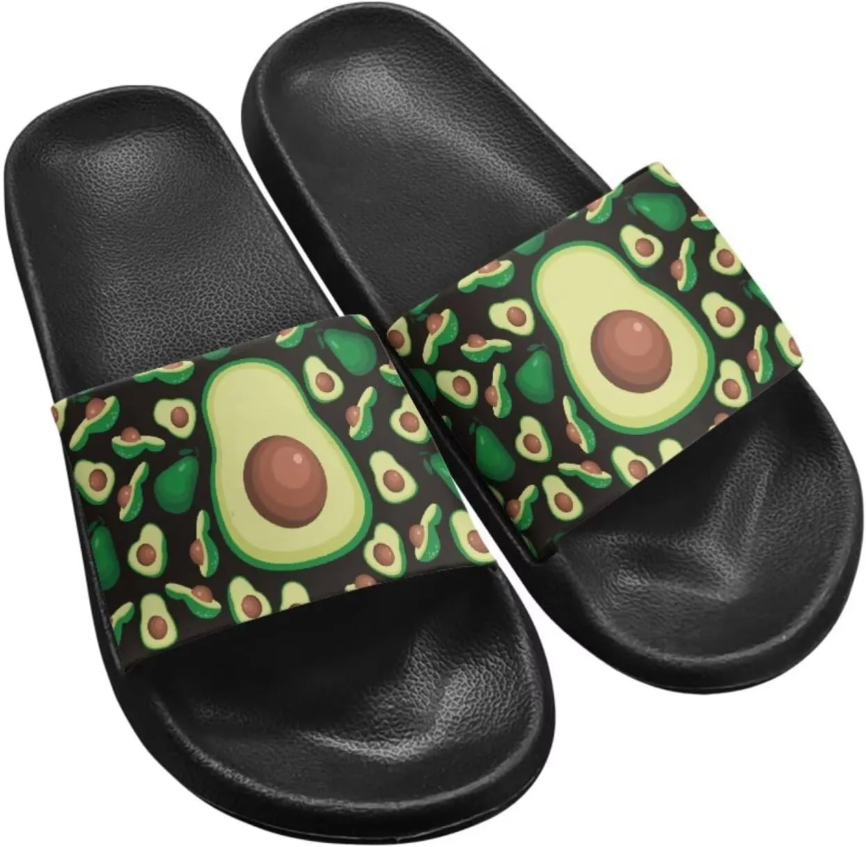 Hawaii Style Sandals for Women Beach Shower Slide Slippers Indoor & Outdoor Sandals with Arch Support