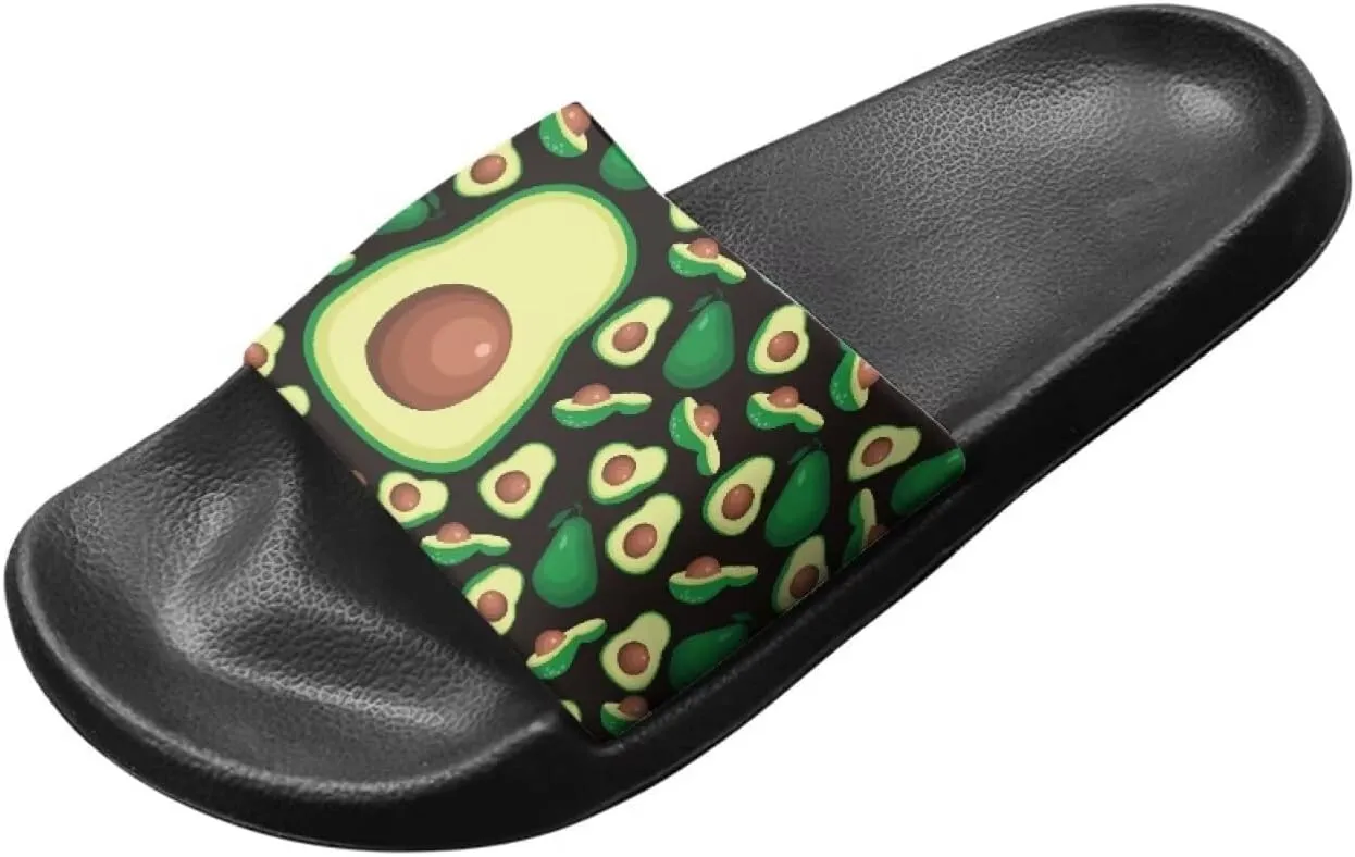 Hawaii Style Sandals for Women Beach Shower Slide Slippers Indoor & Outdoor Sandals with Arch Support