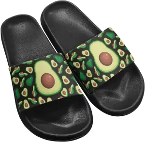 Hawaii Style Sandals for Women Beach Shower Slide Slippers Indoor & Outdoor Sandals with Arch Support