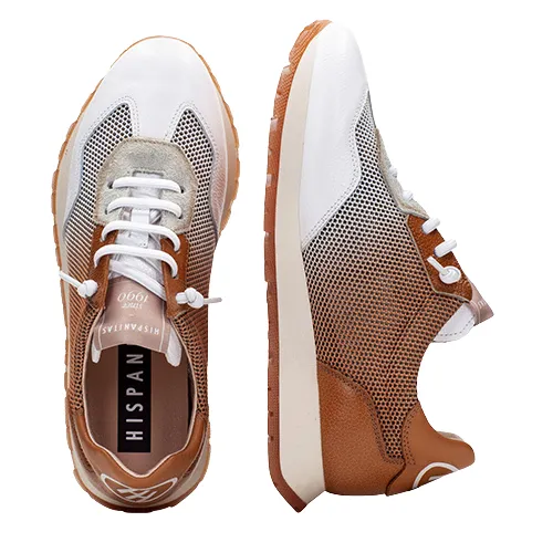 Hispanitas Ladies Trainers - BHV253869 - White/Tan