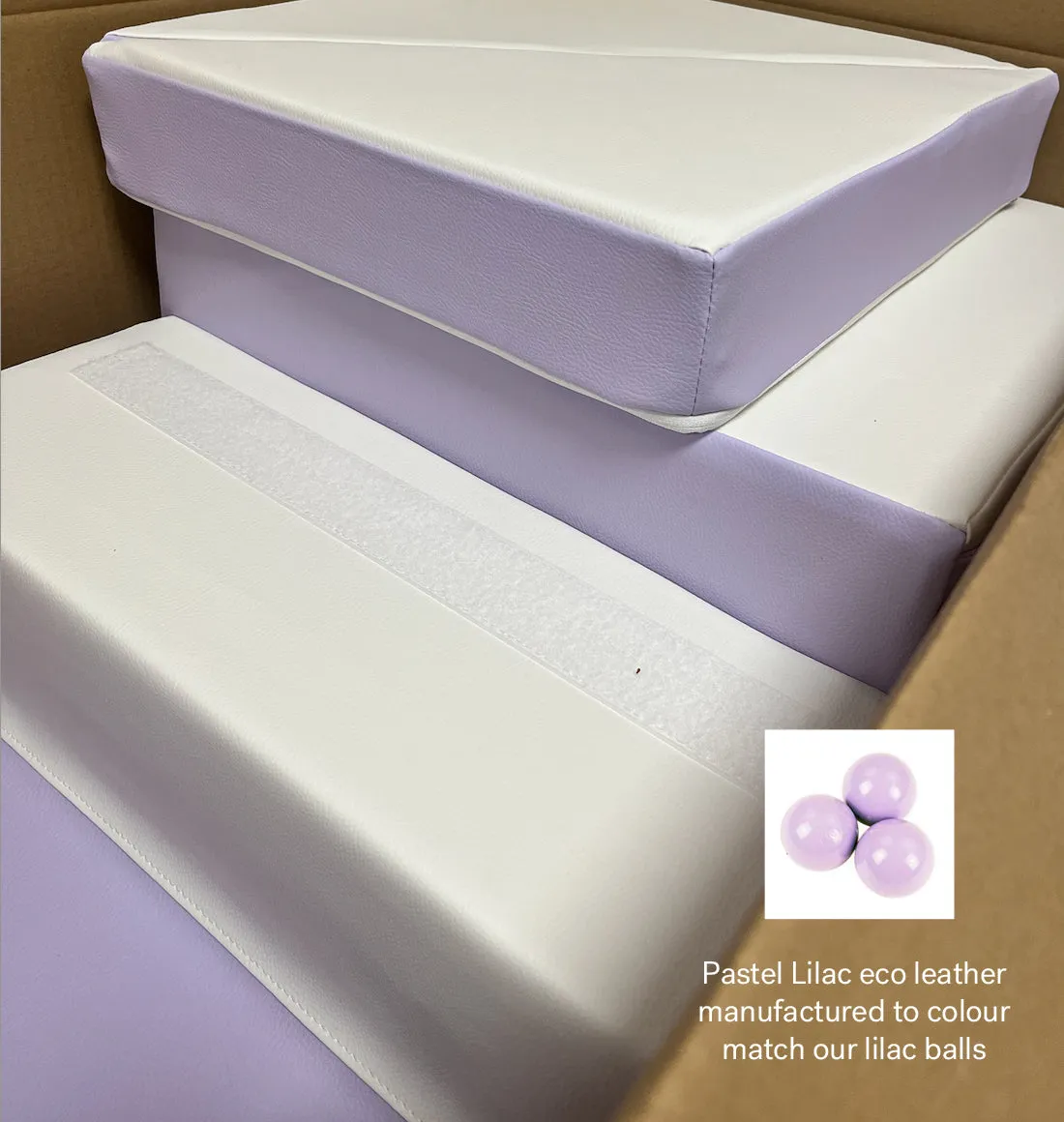 Hoop | Lilac & White