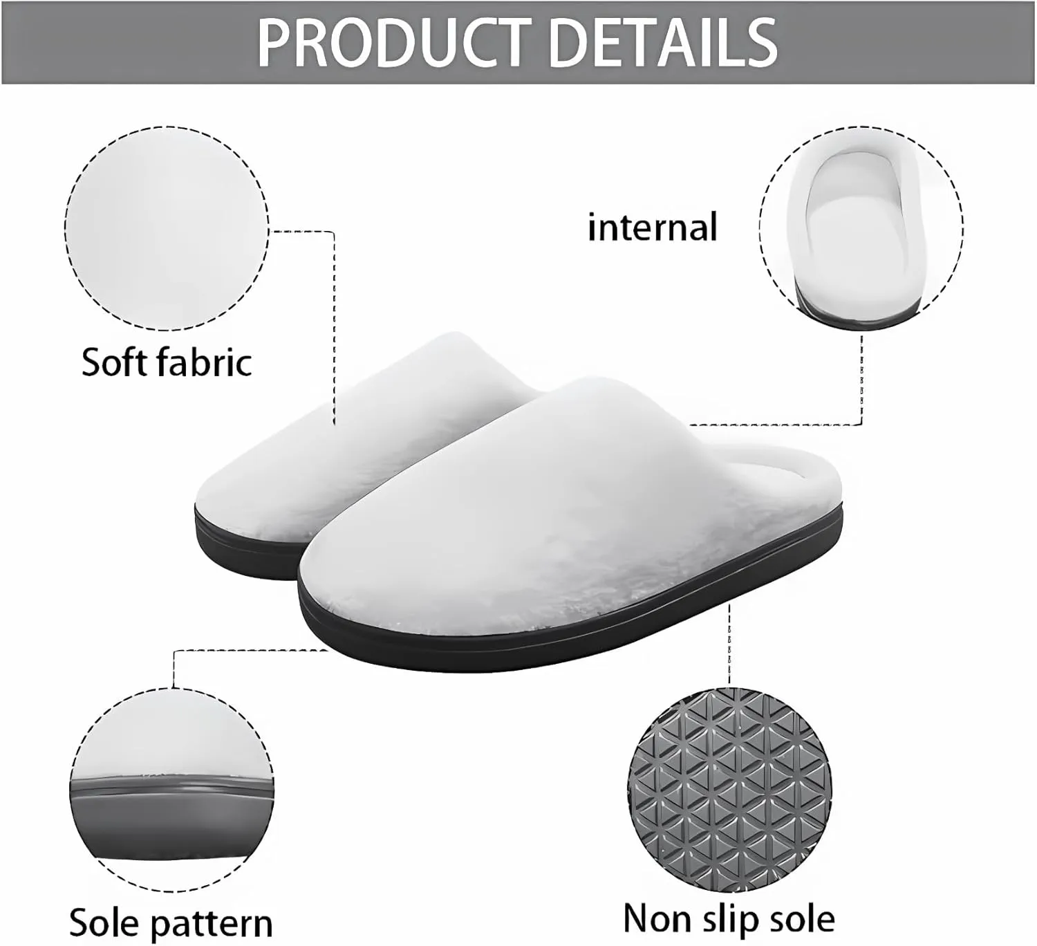 House Slippers for Kids Girls Fuzzy House Slippers Winter House Shoes