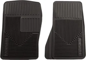 Husky Liners - Heavy Duty Front Floor Mats | 1995 - 2005 Chevrolet Blazer/Cavalier/Sunfire, 1987 - 2004 Mustang, and more , Black | 51071