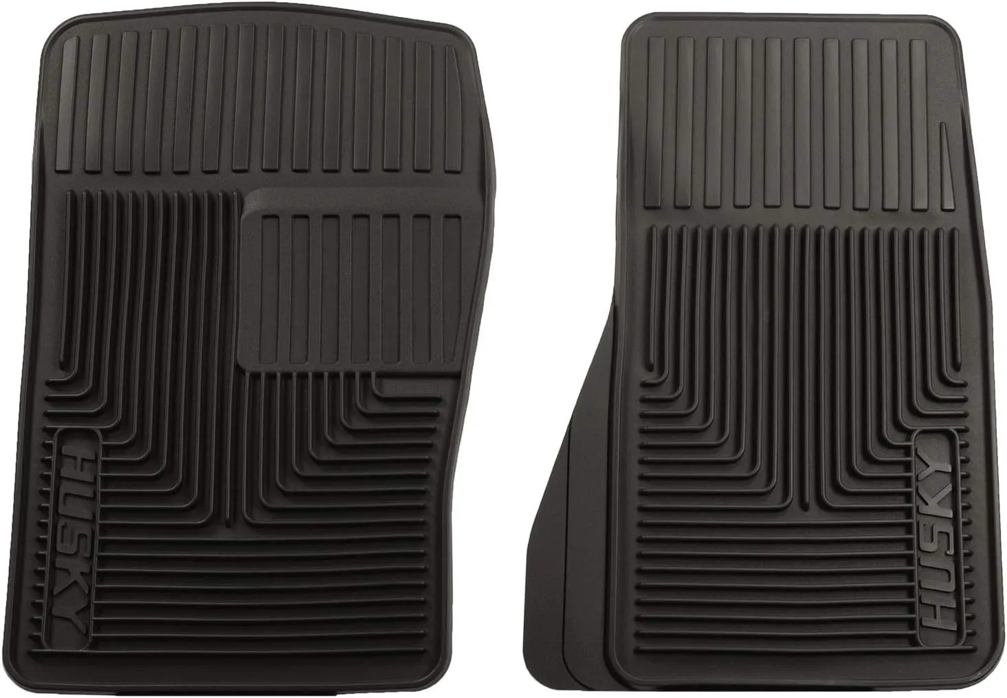 Husky Liners - Heavy Duty Front Floor Mats | 1995 - 2005 Chevrolet Blazer/Cavalier/Sunfire, 1987 - 2004 Mustang, and more , Black | 51071