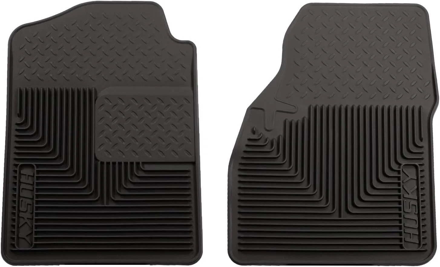Husky Liners - Heavy Duty Front Floor Mats | 2002 - 2006 Chevrolet Suburban/GMC Sierra 1500/2500/Tahoe/Cadillac Escalade, 1999 - 2007 Chevrolet Silverado, and more , Black | 51031