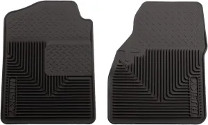 Husky Liners - Heavy Duty Front Floor Mats | 2002 - 2006 Chevrolet Suburban/GMC Sierra 1500/2500/Tahoe/Cadillac Escalade, 1999 - 2007 Chevrolet Silverado, and more , Black | 51031