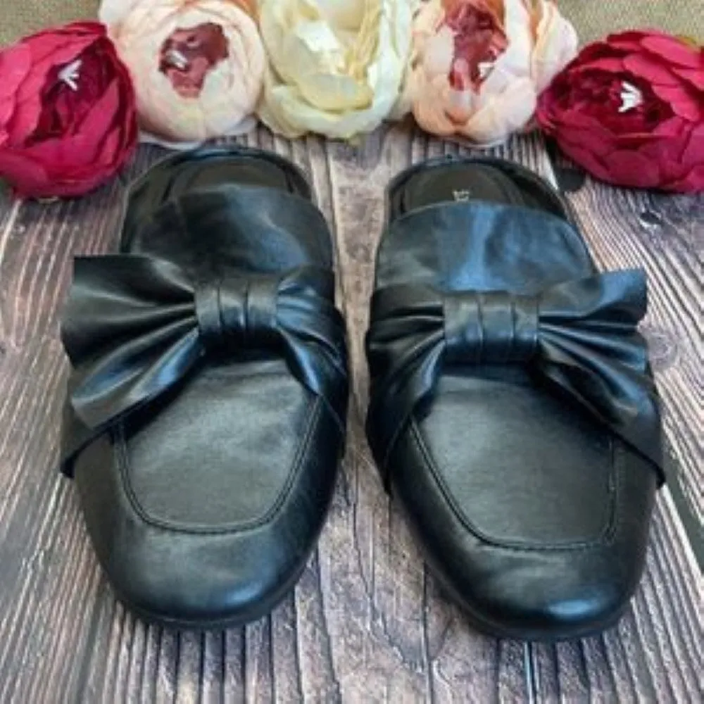 Indigo Rd. Black Maggie Mules 8M