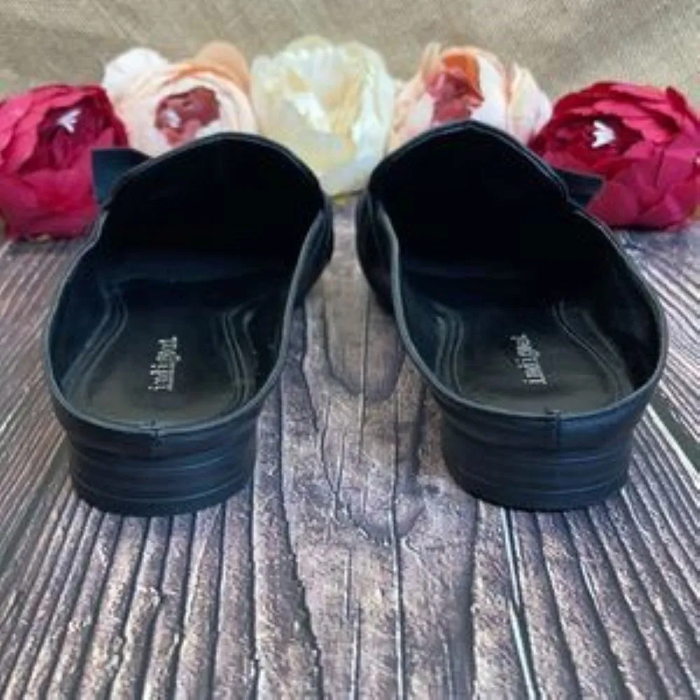 Indigo Rd. Black Maggie Mules 8M
