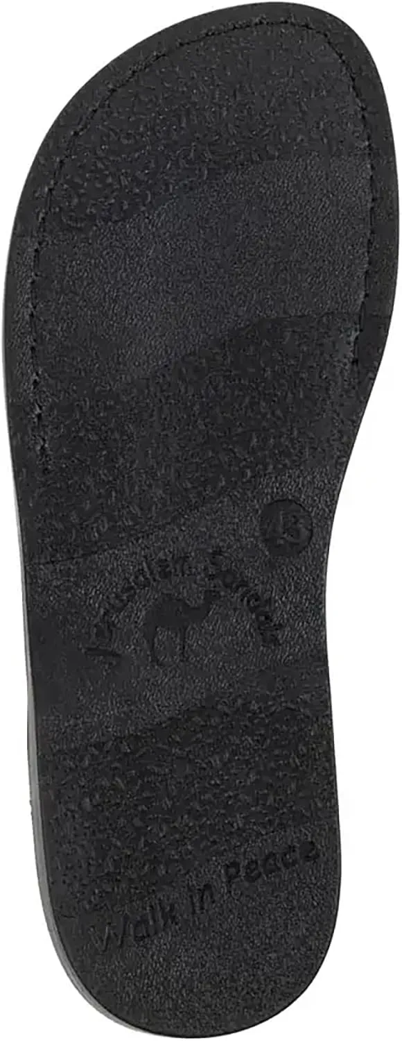 Jerusalem Sandals The Good Shepherd - Leather Toe Loop Slide - Men Sandals