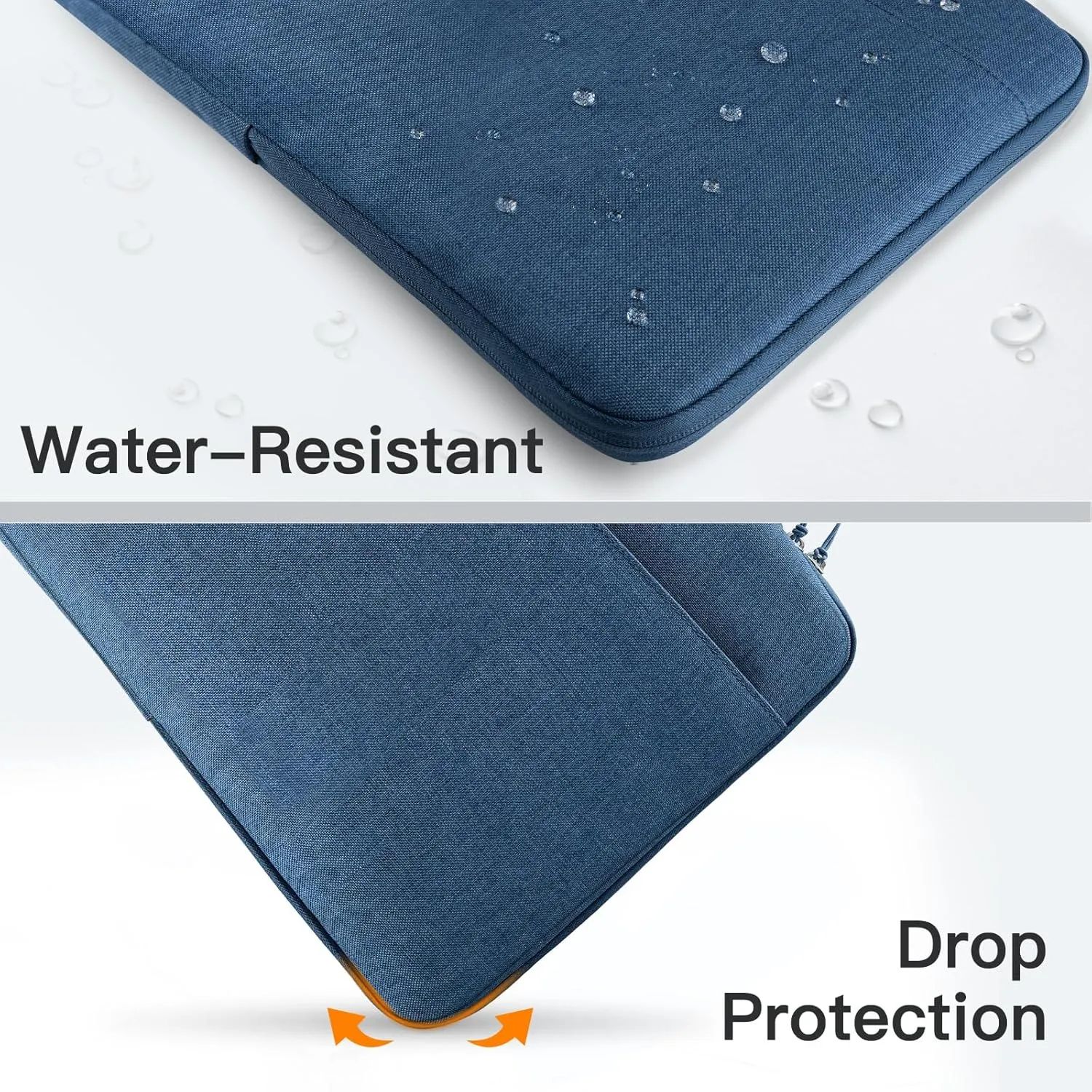 JETech Laptop Sleeve for 13-14Inch MacBook Air/Pro (M4/M3/M2/M1, 2021-2025), Waterproof Bag with Portable Handle and Pocket