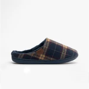 Jo & Joe MALTON Mens Mule Slippers Navy
