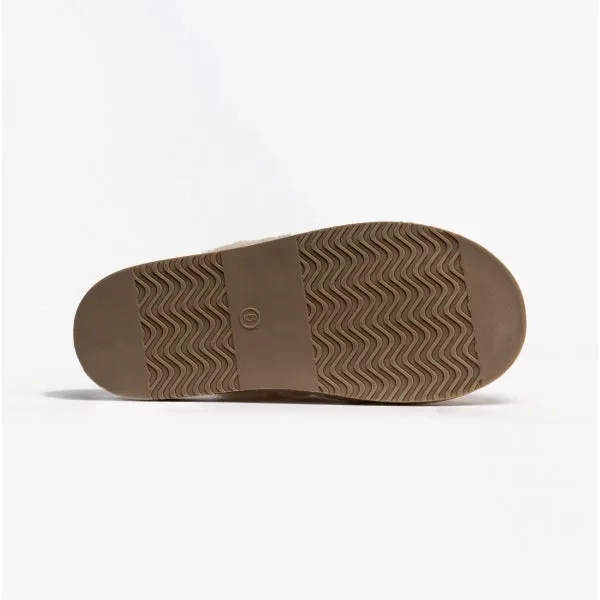 Jo & Joe MEGAN Womens Mule Slippers Beige