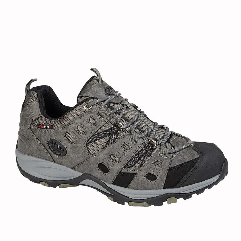 Johnscliffe Kathmandu Men's Waterproof Approach Trekking Shoe Grey/Black