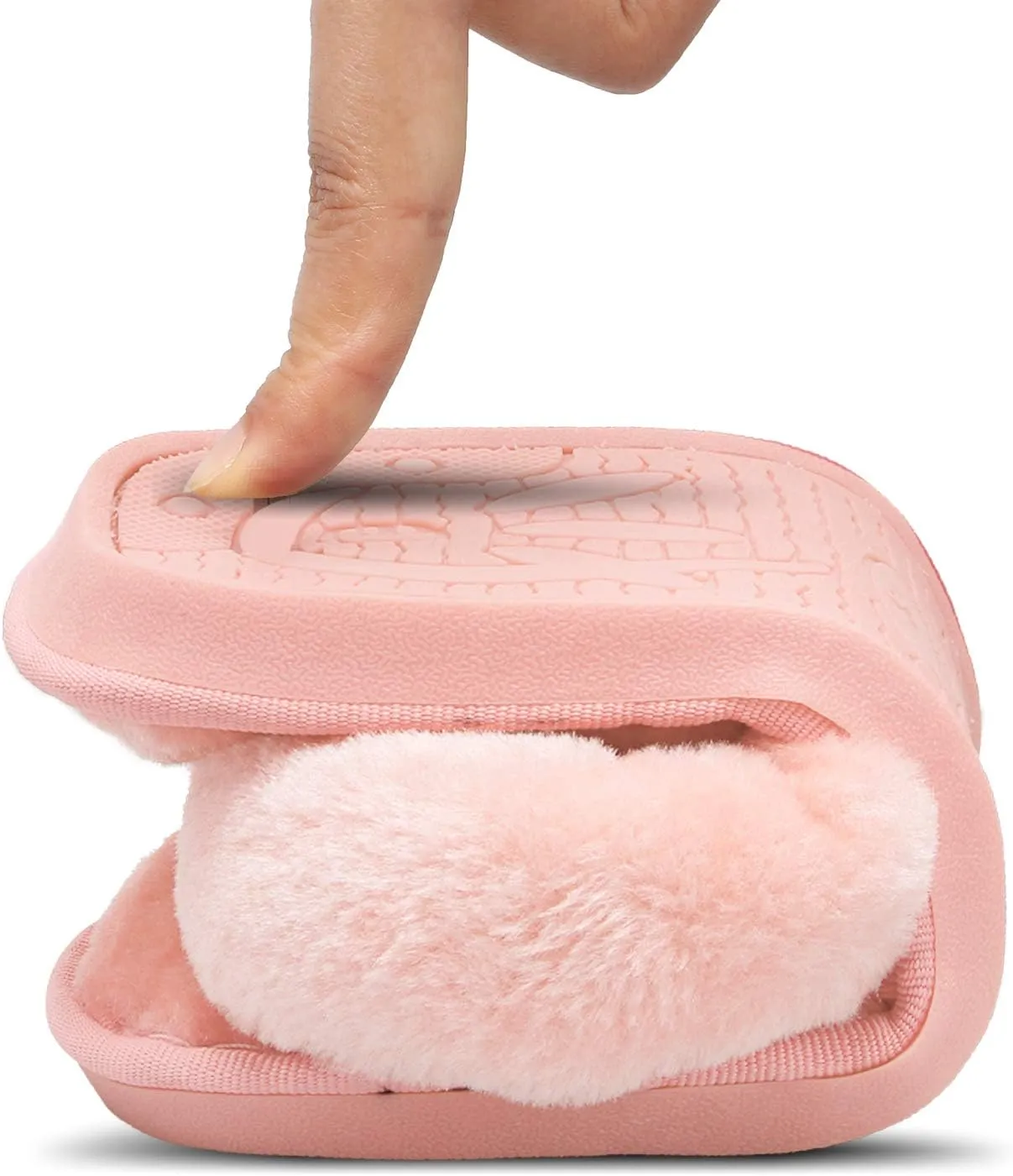 JOINFREE Women's Bedroom Slippers Comfort Four Season Classy Indoor Spa Slide Shoes