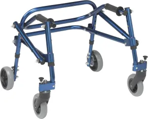 KA1200-2GKB Nimbo Posterior Walker Pediatric Walker for Children, Knight Blue