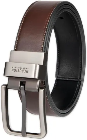 Kenneth Cole REACTION Men's Two-in-one Reversible Belt