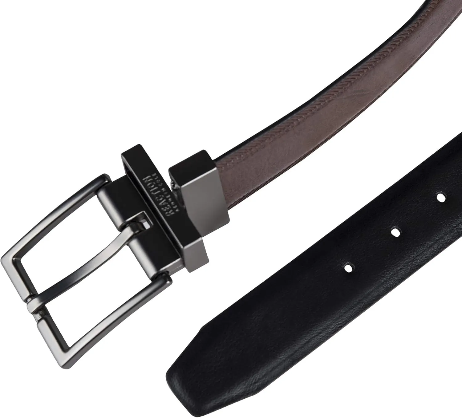 Kenneth Cole REACTION Men's Two-in-one Reversible Belt