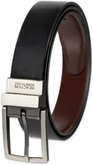 Kenneth Cole REACTION Men's Two-in-one Reversible Belt