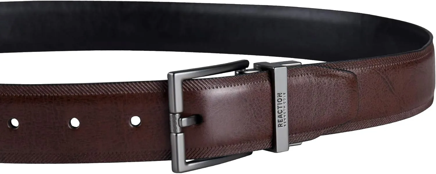 Kenneth Cole REACTION Men's Two-in-one Reversible Belt