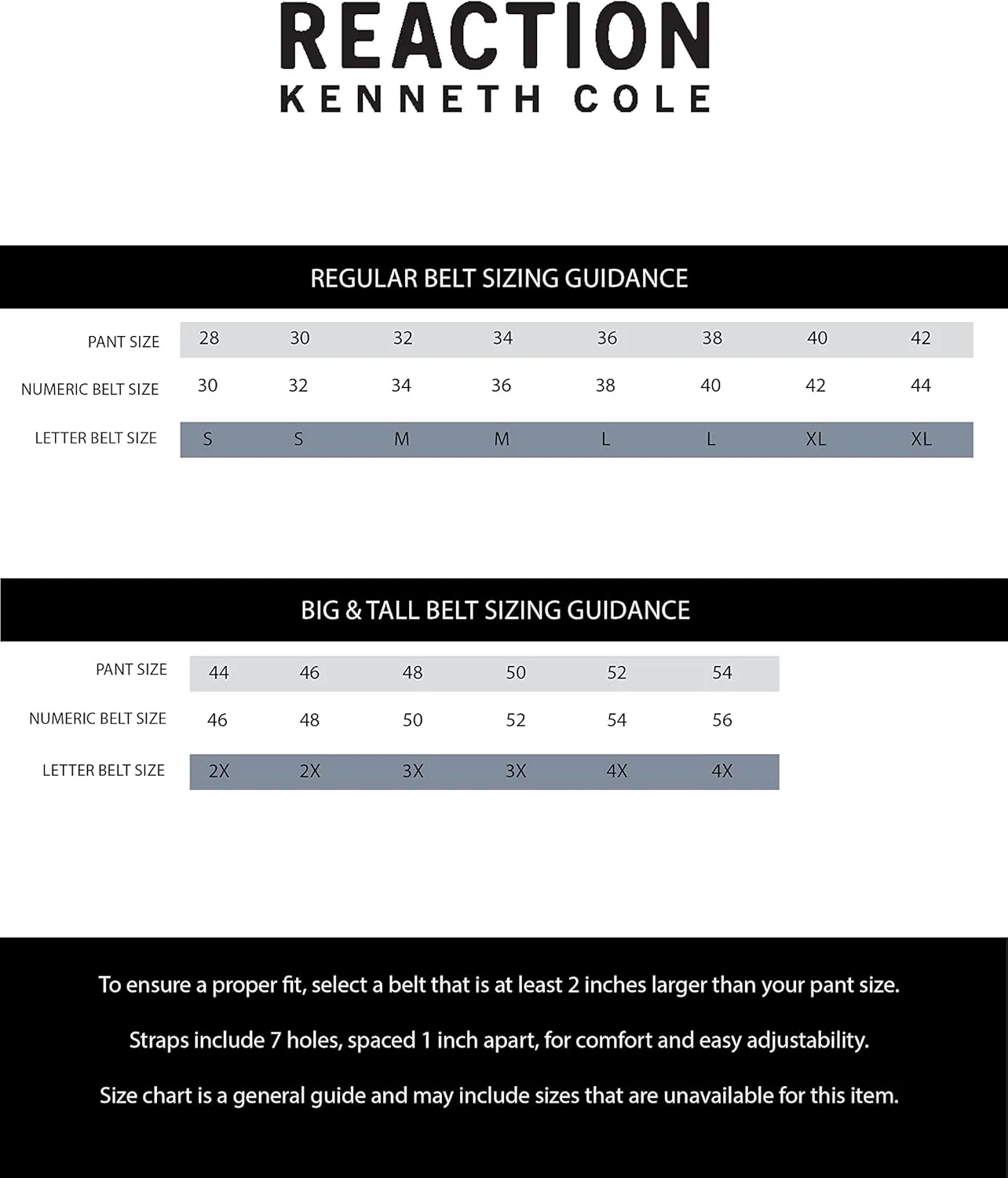 Kenneth Cole REACTION Men's Two-in-one Reversible Belt