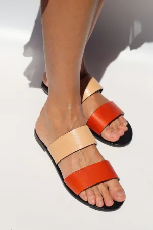 Kesh - Black Sole - Two-Strap Sandals