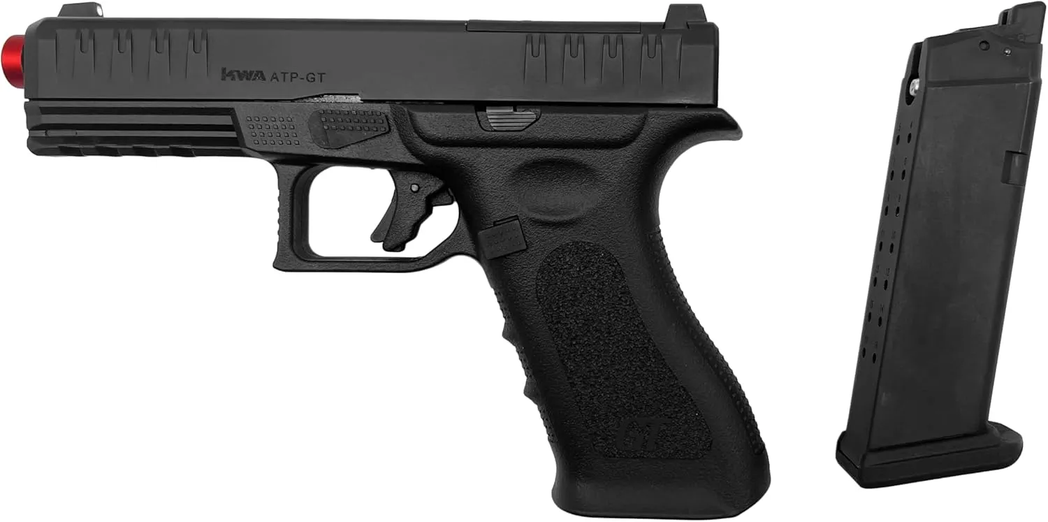 KWA ATP Gas Blowback 6mm BB Pistol Airsoft Gun, ATP Series Training Airsoft Pistol