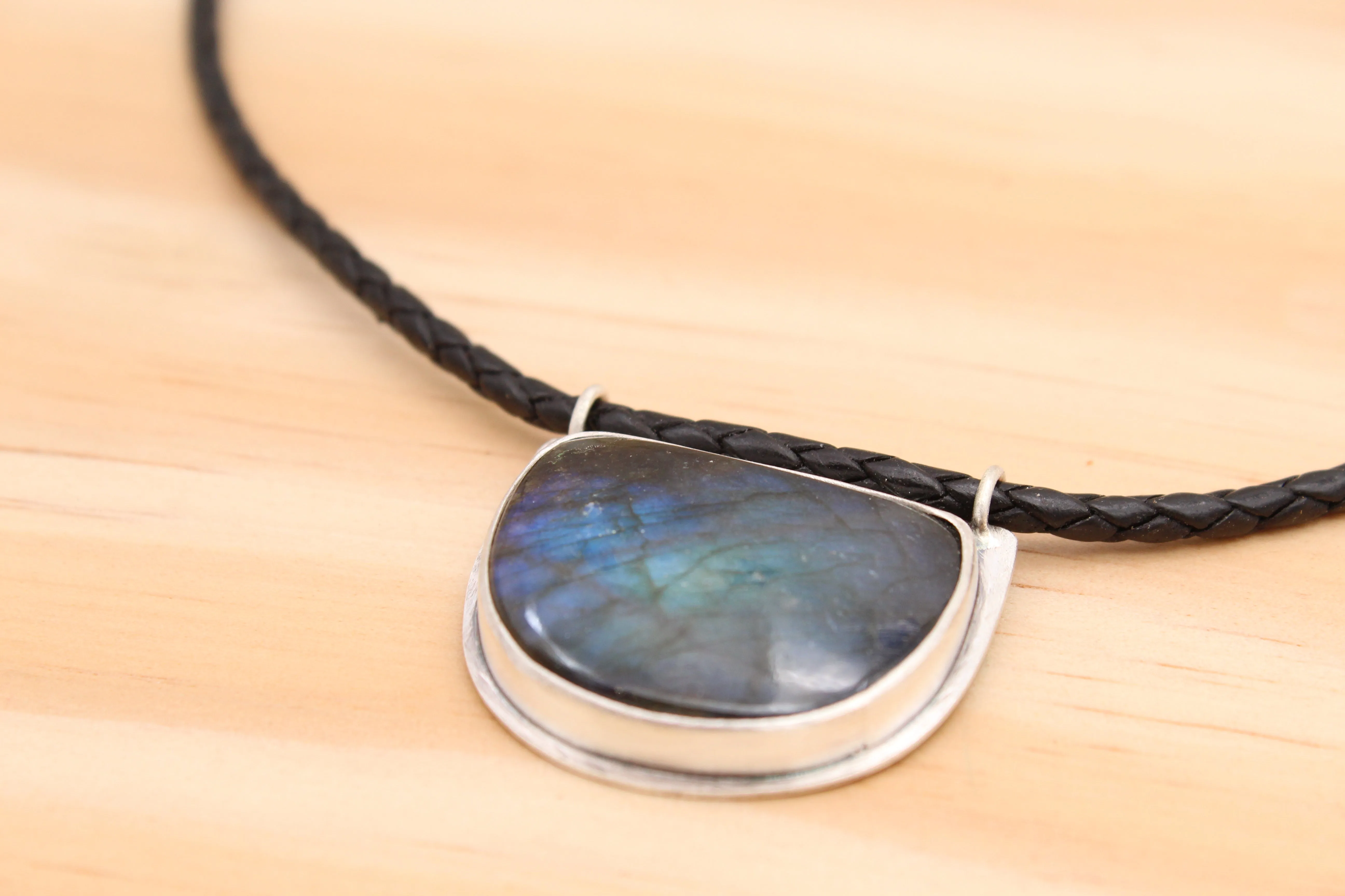 Labradorite Slide Necklace