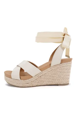 Lace Up Espadrille Platform