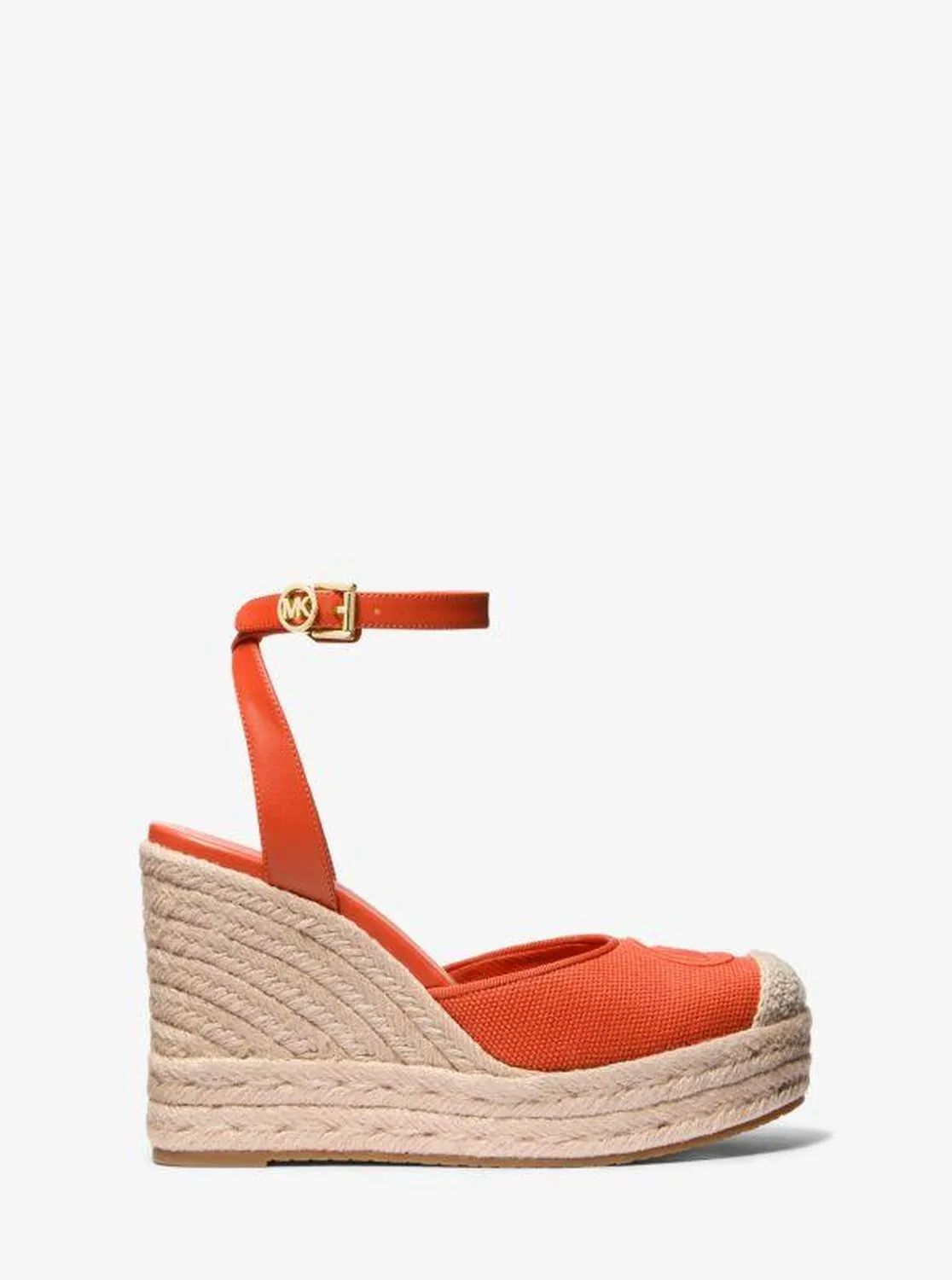 Larissa Cotton Canvas Espadrille Wedge
